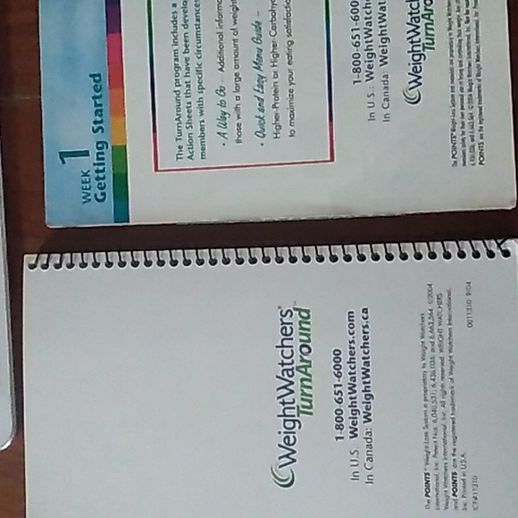 Complete Weight Watchers in Black Binder Retired - Picture 2 of 16